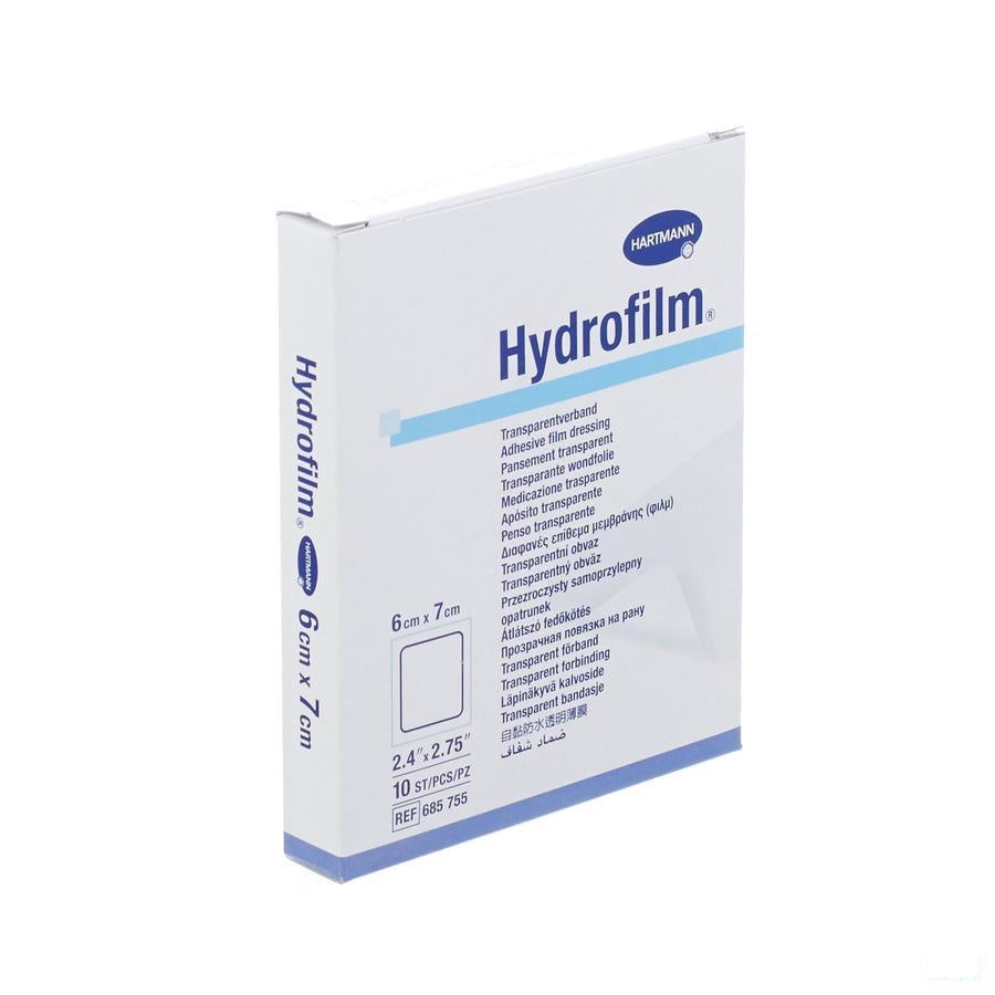Hydrofilm 6x 7,0cm Transp 10 6857550
