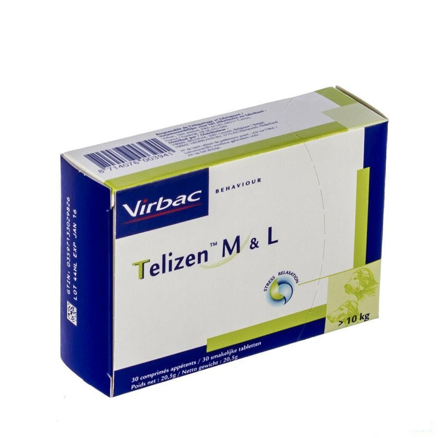 Telizen M&l Hond-kat Tabletten 30x100mg
