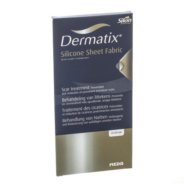 Dermatix Silicone Sheet Fabric Adh 4x13cm 1 - Meda Pharma - InstaCosmetic