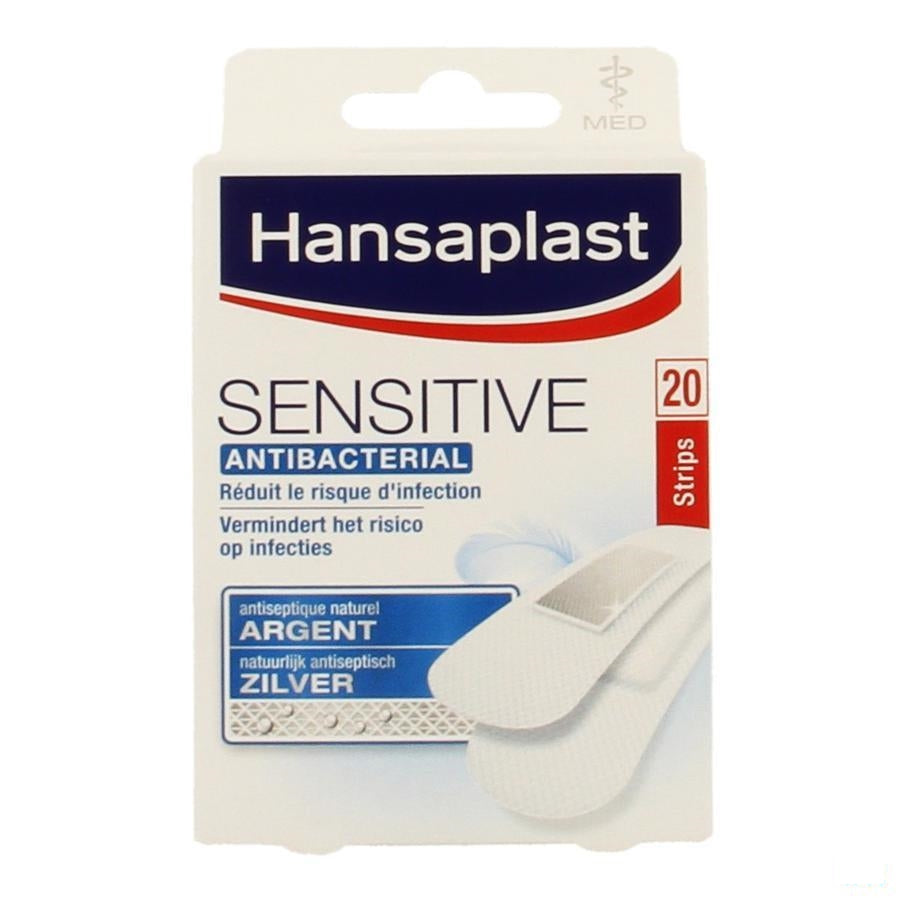 Hansaplast Med Sensitive Strips 20
