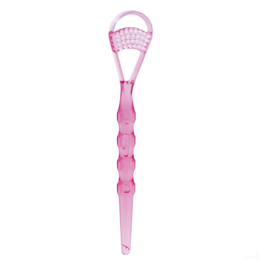 Miradent Tongschraper Deluxe Roze