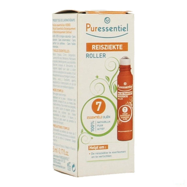 Puressentiel Reisziekte Roller 7 Ess Olie 5ml - Puressentiel - InstaCosmetic