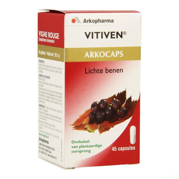 Arkocaps Vitiven Rode Wijnstok Capsules 45 - Arkopharma - InstaCosmetic