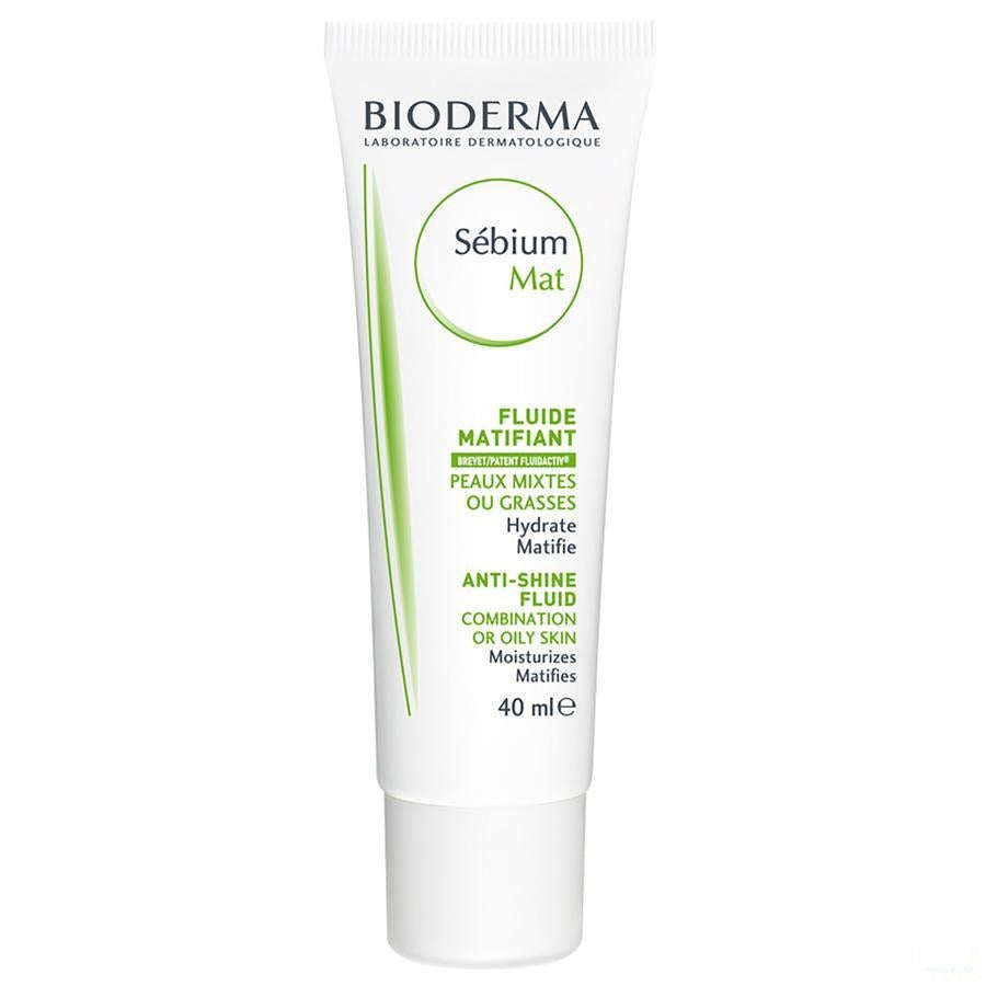 Bioderma Sebium Mat Kleurloos Cr Vette Huid 40ml