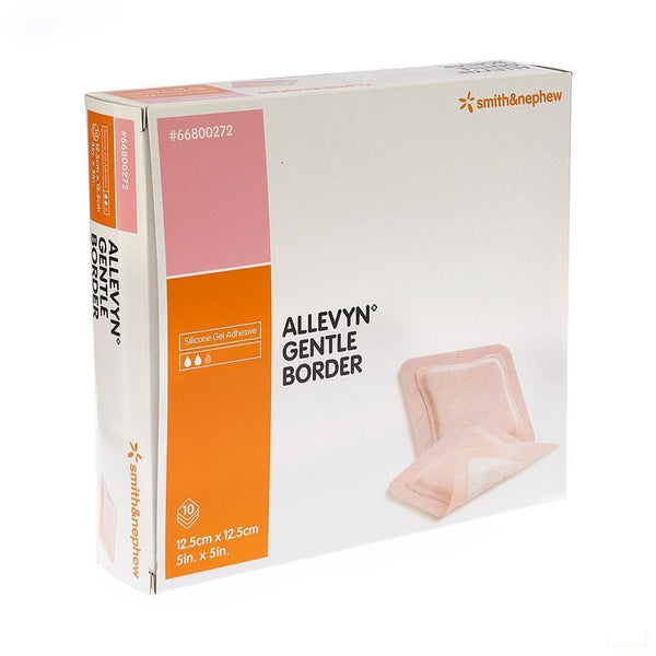 Allevyn Gentle Border Ster 12,5x12,5cm 10 66800272 - Smith & Nephew - InstaCosmetic