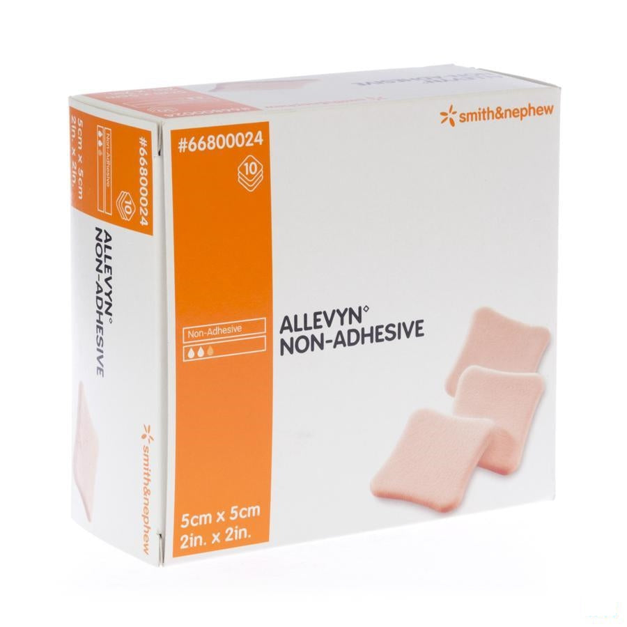 Allevyn N-adhesif Verband 5x 5cm 10 66800024