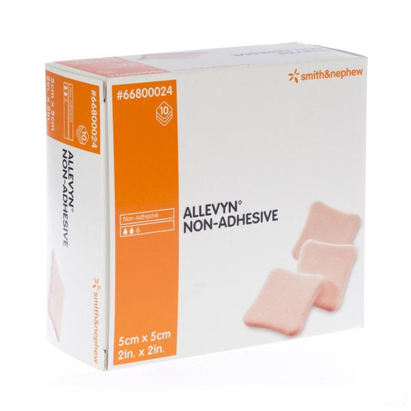 Allevyn N-adhesif Verband 5x 5cm 10 66800024 - Smith & Nephew - InstaCosmetic