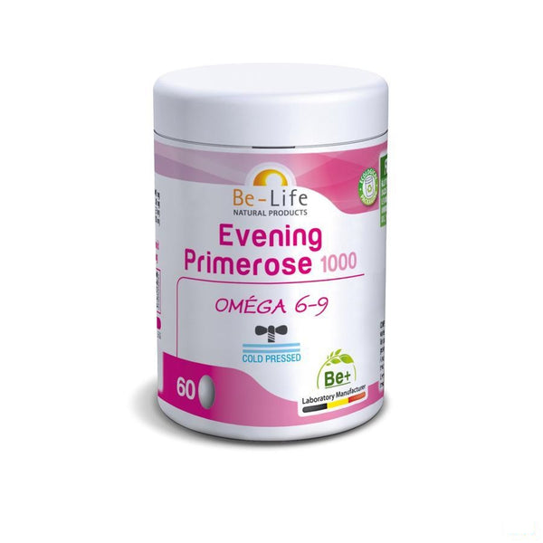 Evening Primrose 1000 Be Life Bio Capsules 60 - Bio Life Sprl - InstaCosmetic