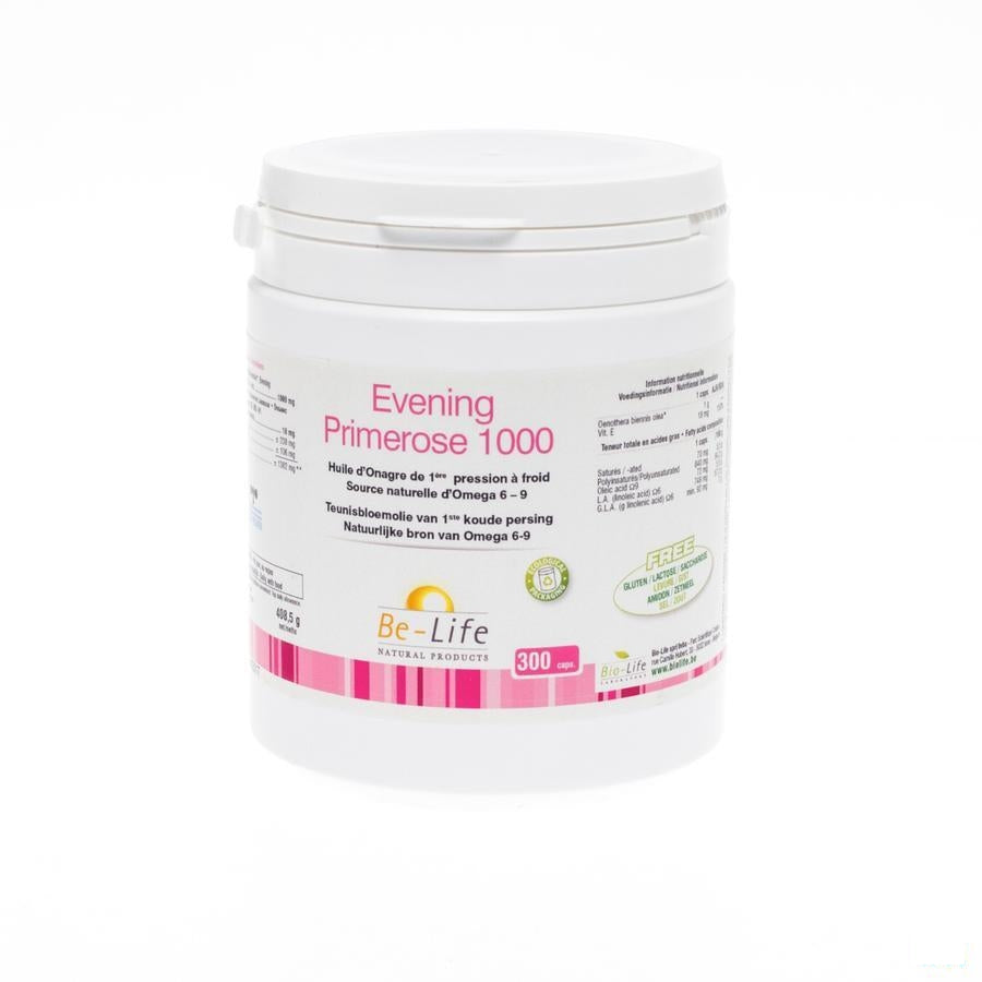 Evening Primrose 1000 Be Life Bio Capsules 300
