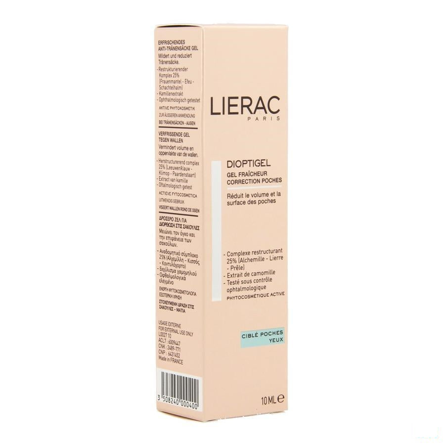 Lierac Dioptigel Contour Des Yeux Tube 10ml Nf