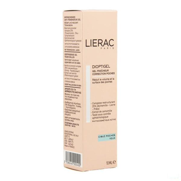 Lierac Dioptigel Contour Des Yeux Tube 10ml Nf - Lierac - InstaCosmetic