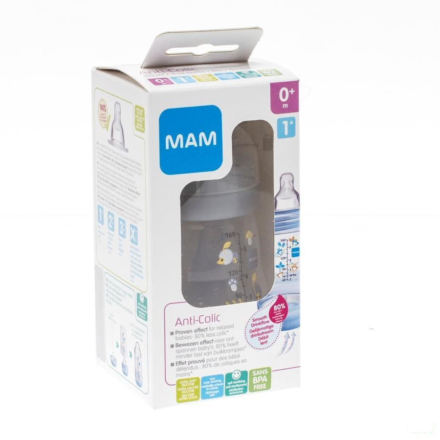 Dodie Mam Care Zuigfles Silic Z/bisphenol A 160ml