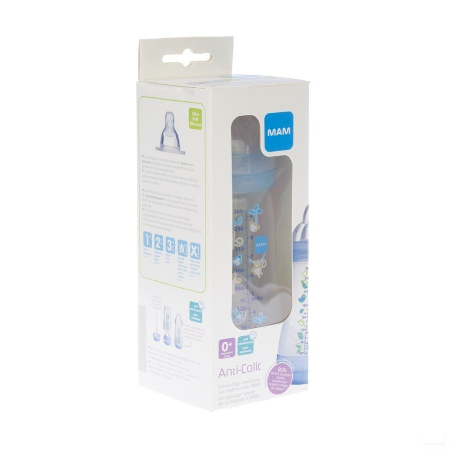 Dodie Mam Care Zuigfles Silic Z/bisphenol A 260ml