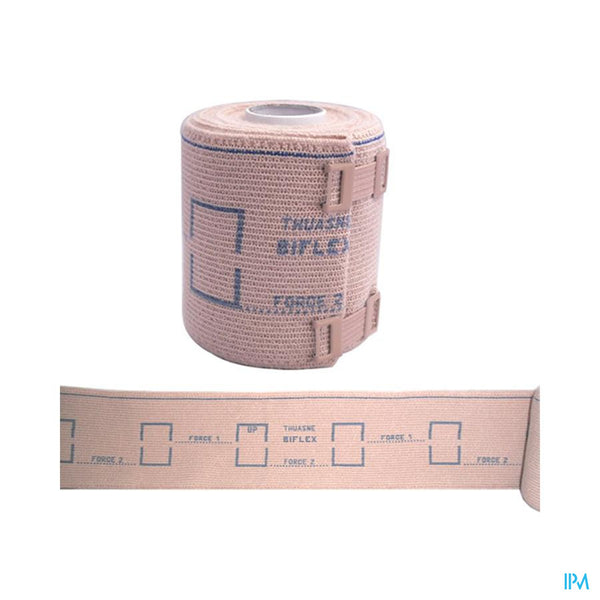 Biflex 16+ Medium Stretch+indic. Beige 8cmx5,0m 1 - Thuasne Benelux - InstaCosmetic