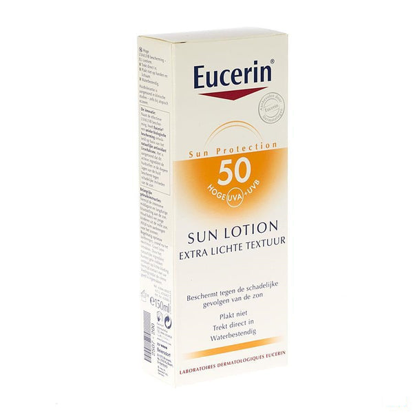 Eucerin Sun Lotion Extra Light Ip50+ 150 Ml - Beiersdorf - InstaCosmetic