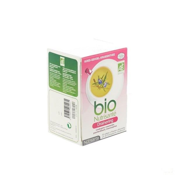 Infusie Bio Drainage Zakje 20 - Nutrisante - InstaCosmetic