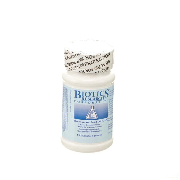 Black Current Seed Oil Biotics Capsules 60 - Energetica Natura Benelux - InstaCosmetic