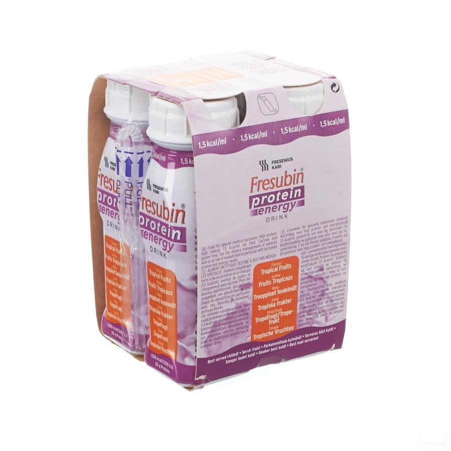 Fresubin Protein Energy Drink Tr.vrucht Fl 4x200ml
