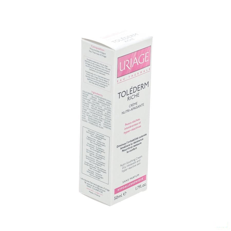 Uriage Tolederm Riche Creme Dh Pompfles 50ml