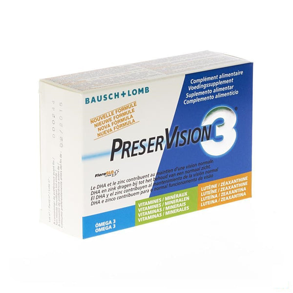 Preservision 3 Capsules 60 - Bausch & Lomb - InstaCosmetic