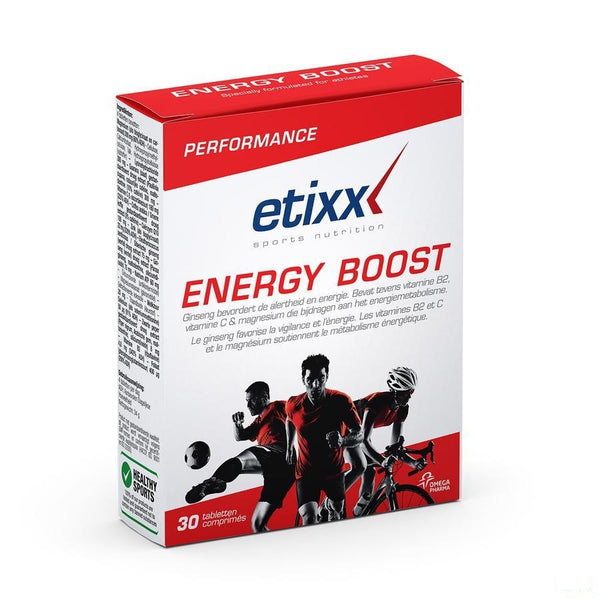 Etixx Energy Booster Guarana Tabl 30 - Axone Pharma - InstaCosmetic