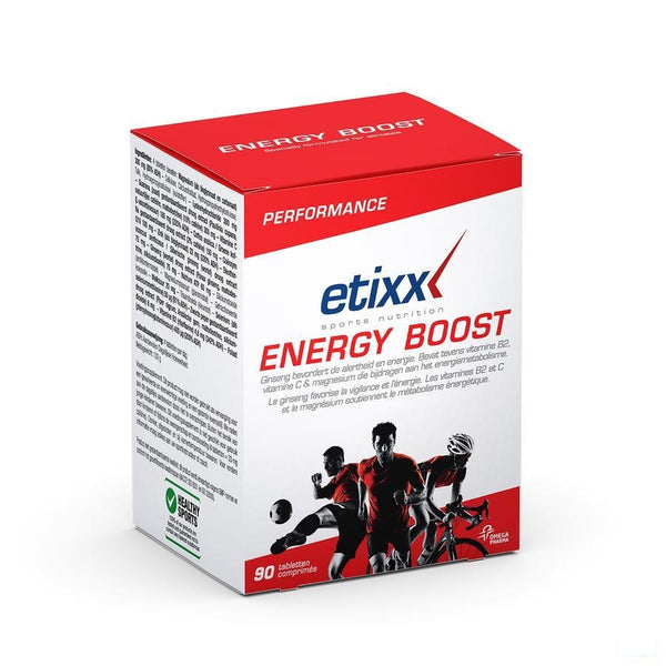 Etixx Energy Booster Guarana Tabl 90 - Axone Pharma - InstaCosmetic