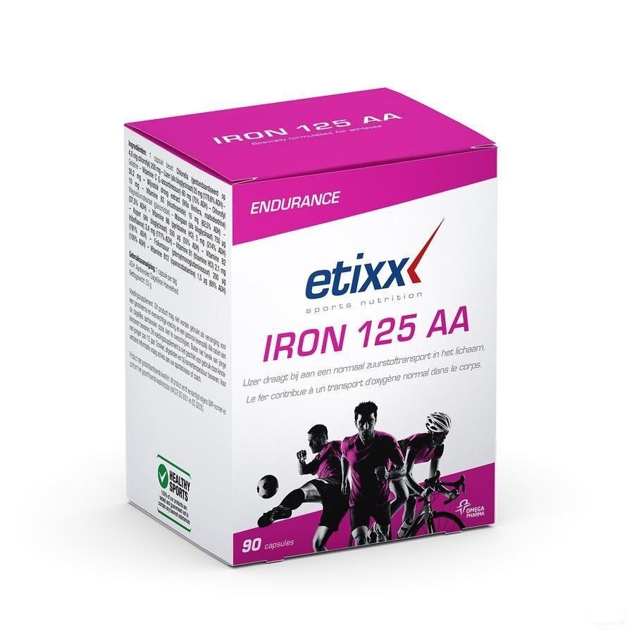 Etixx Iron Aa Chelaat 125 + Chlorophyl Tabl 90