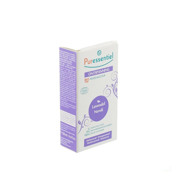 Puressentiel Bio Mass.olie Lavendel-neroli 100ml - Puressentiel - InstaCosmetic