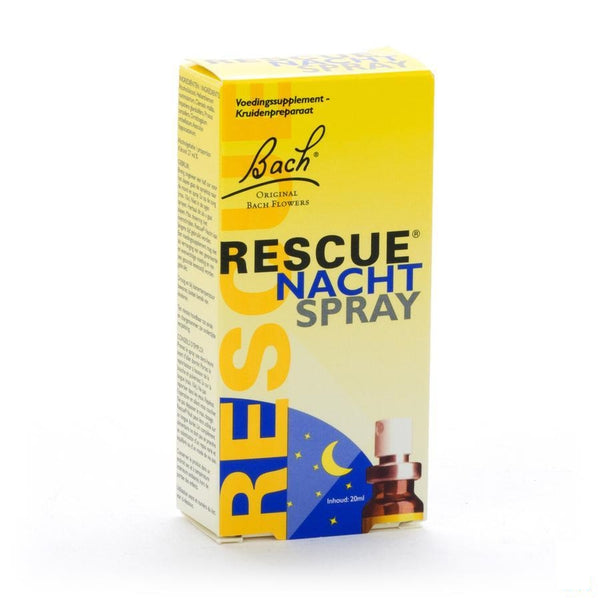 Bach Flower Rescue Spray Nacht 20 Ml - Bach - InstaCosmetic