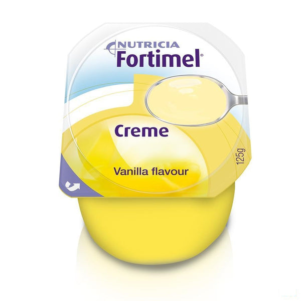 Fortimel Creme Vanille 4x125g - Nutricia - InstaCosmetic