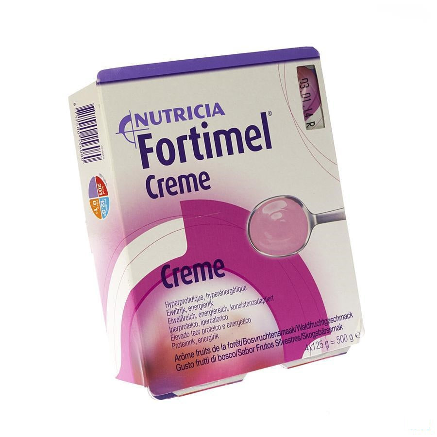 Fortimel Creme Bosvruchten 4x125g