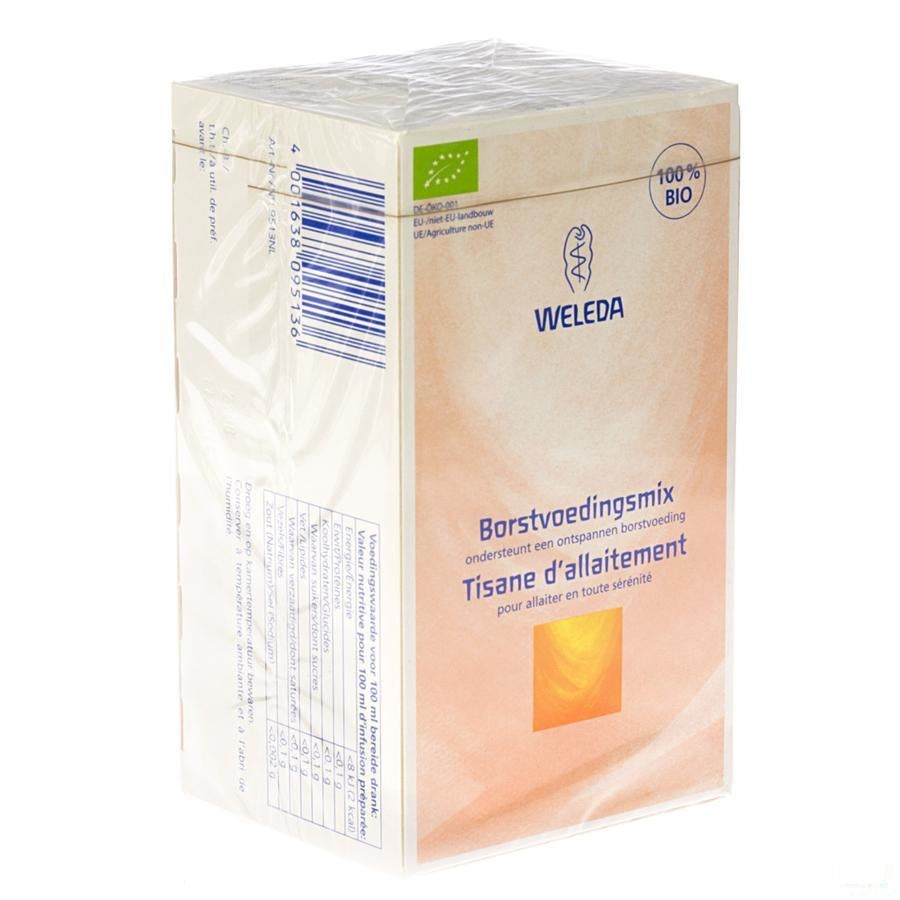 Weleda Borstvoedingsmix Bio Zakje 20x2g