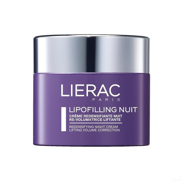 Lierac Lipofilling Gezichtscreme Nacht Pot 50ml - Lierac - InstaCosmetic