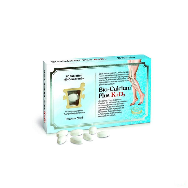Bio-calcium Plus K+d3 Tabletten 60 - Pharma Nord - InstaCosmetic