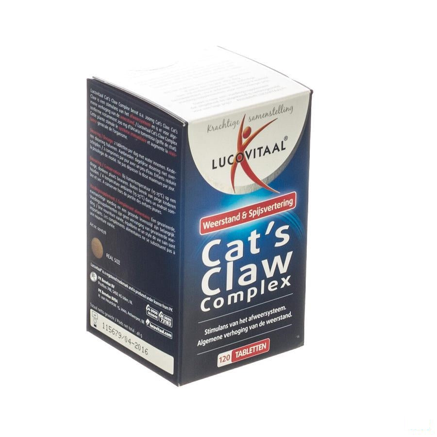 Lucovitaal Cats Claw Tabl 120