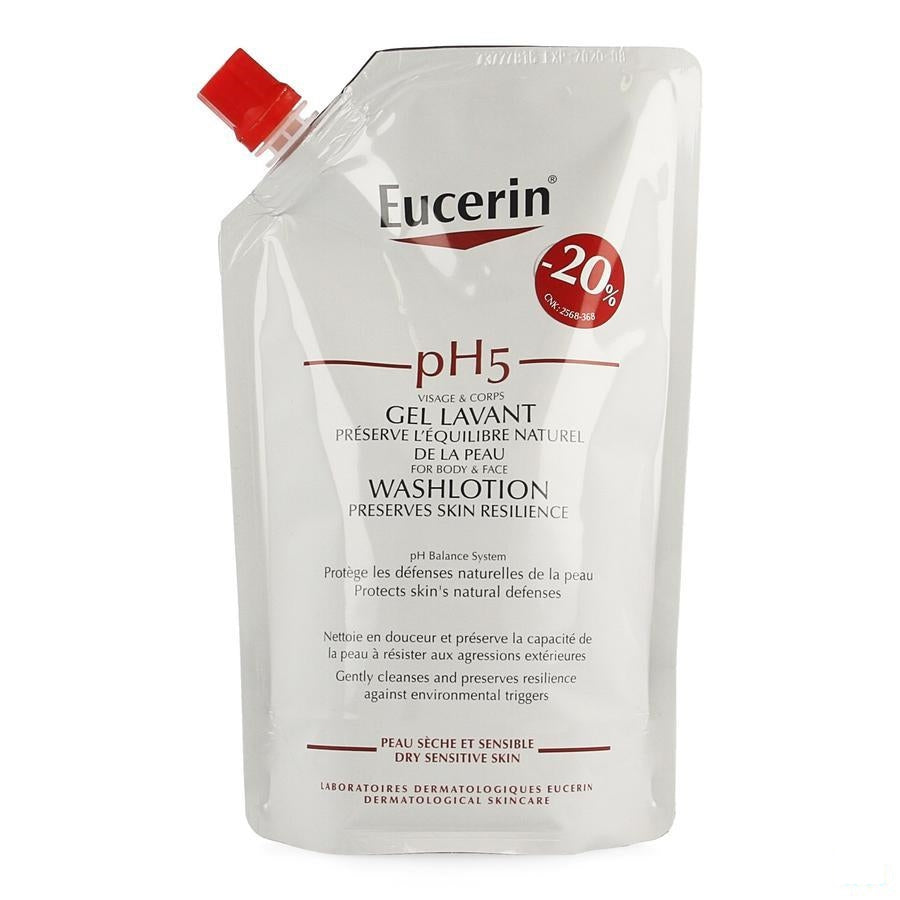 Eucerin Ph5 Waslotion Navulling 400ml -20%
