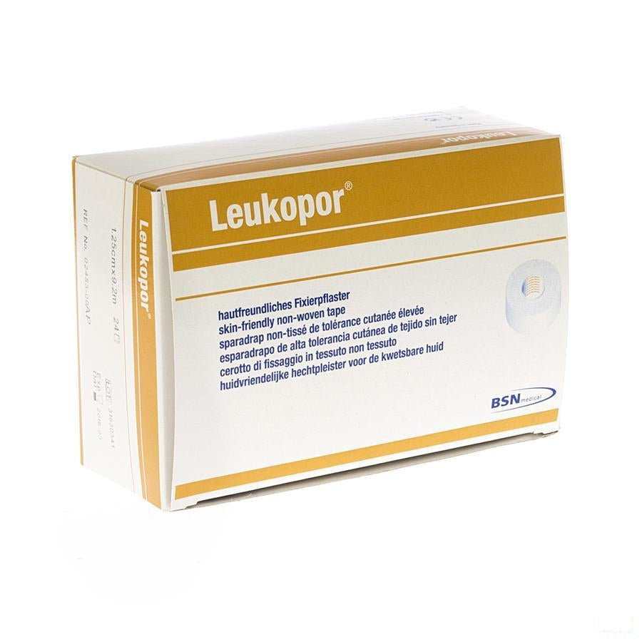 Leukopor A/allergie Rol 1,25cmx9,2m 24 245300