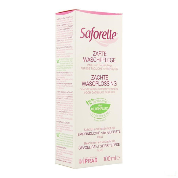 Saforelle Zachte Wasverzorging Opl Fl 100ml - Iprad - InstaCosmetic