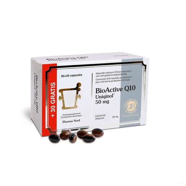 Bioactive Q10 50mg Promopack tabletten 120 (90+30) - Pharma Nord - InstaCosmetic