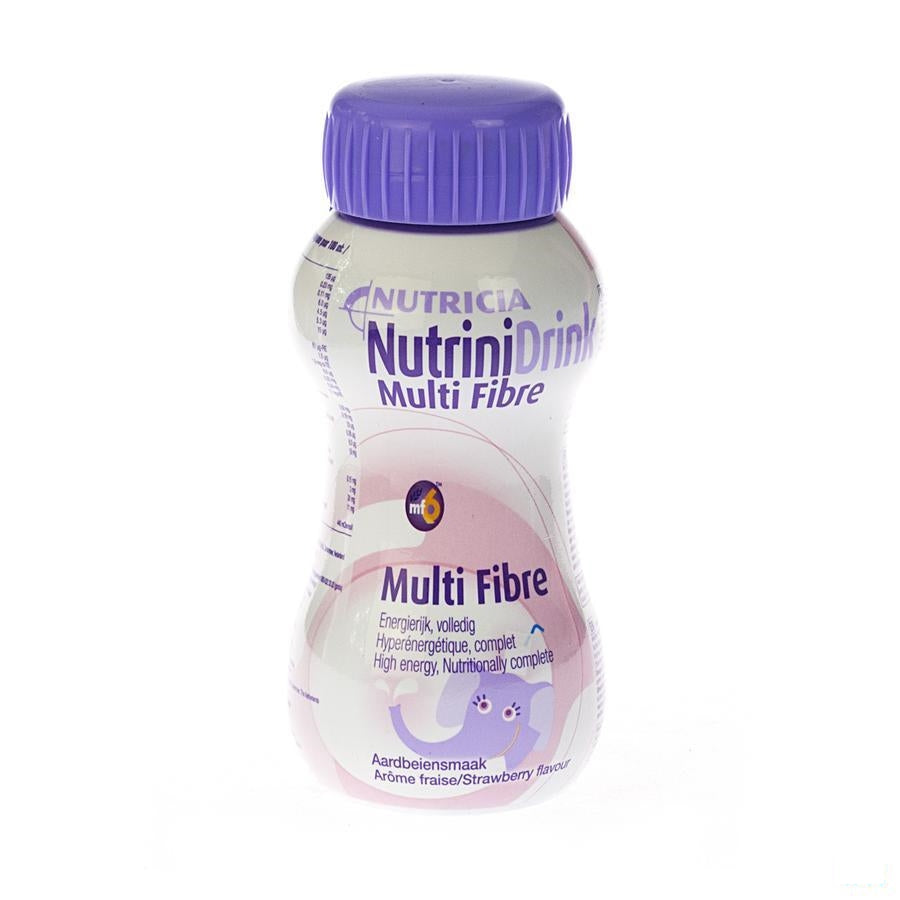 Nutrinidrink Aardbei +12m Fl 200ml 65589