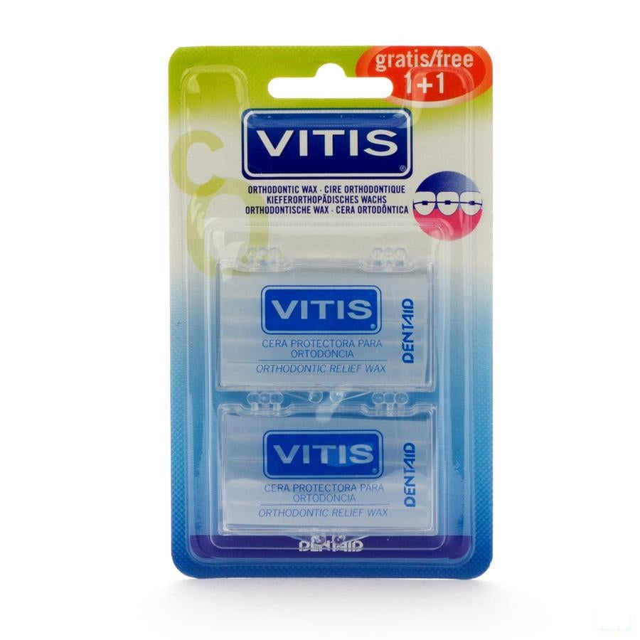 Vitis Orthodontic Wax Blister 2 Doosjes 3600