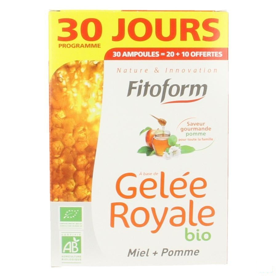 Koninginnebrij Bio Honing-fruct.amp 20+10 Fitoform