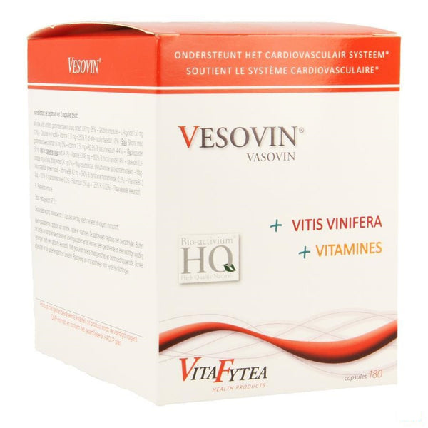 Vitafytea Vasovin Capsules 180 - Etixx - InstaCosmetic