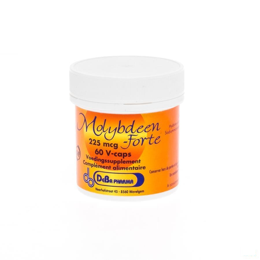 Molybdeen Forte V-caps 60x225mcg Deba