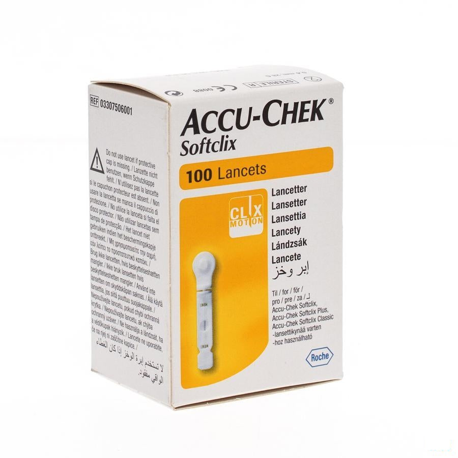 Accu Chek Softclix Lancet 100 03307506001