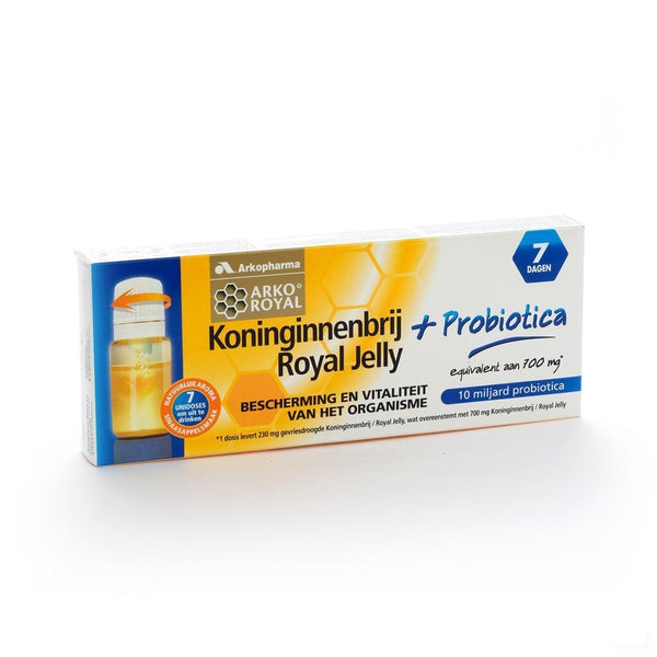 Arkoroyal Probiot. Volw Ruche Royale Dosis 7x7,5ml - Arkopharma - InstaCosmetic