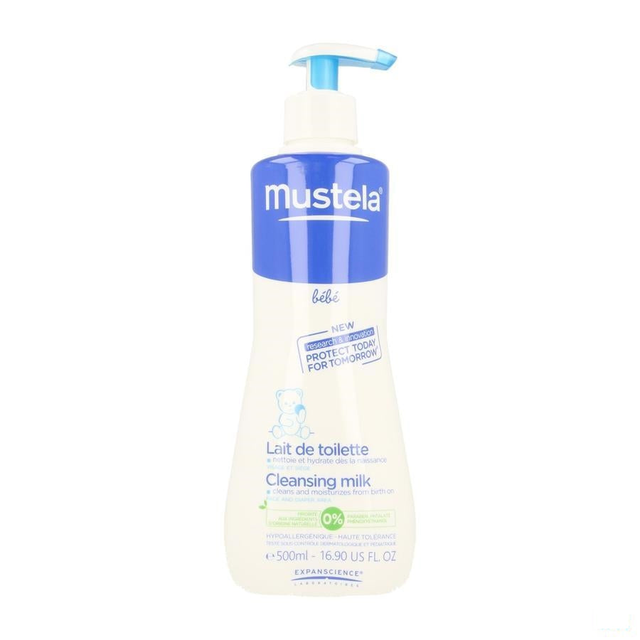 Mustela Bb Toiletmelk Pompfl 500ml