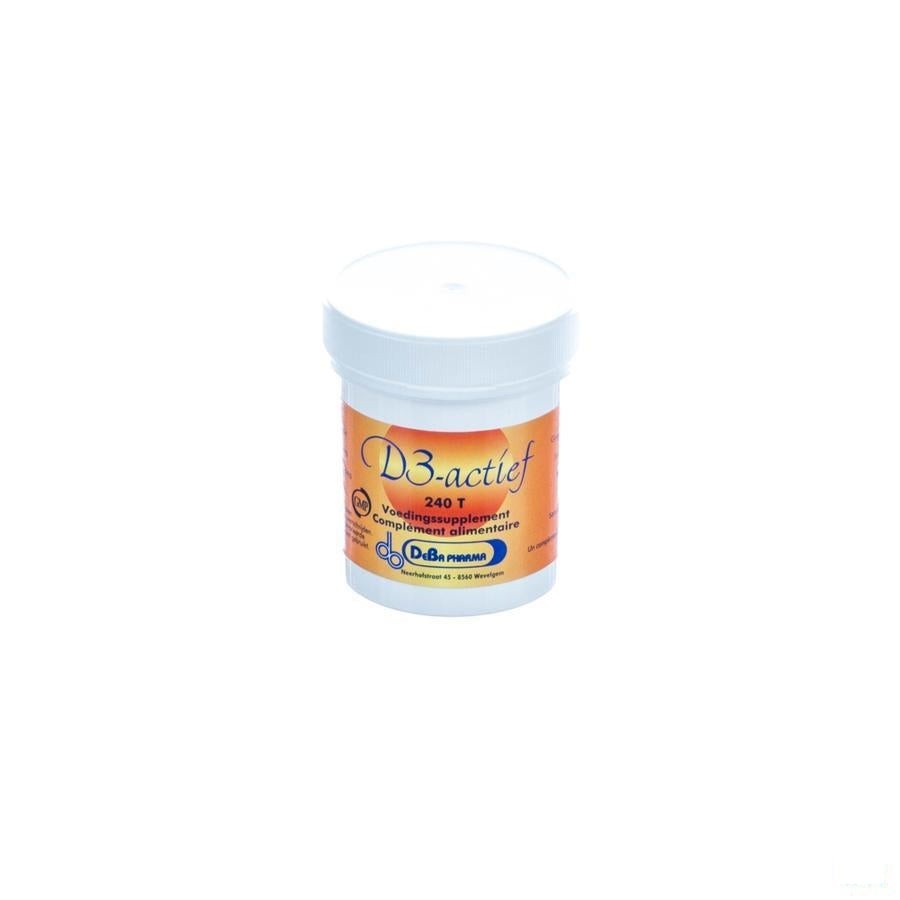 D3-actif Tabletten 240x15mcg Deba