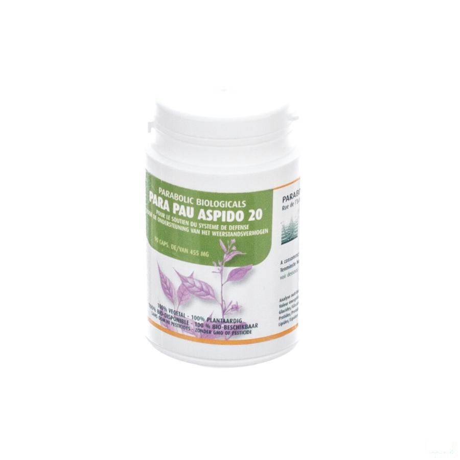 Para Pau Aspido 20 Microkorrels Op Capsules 90