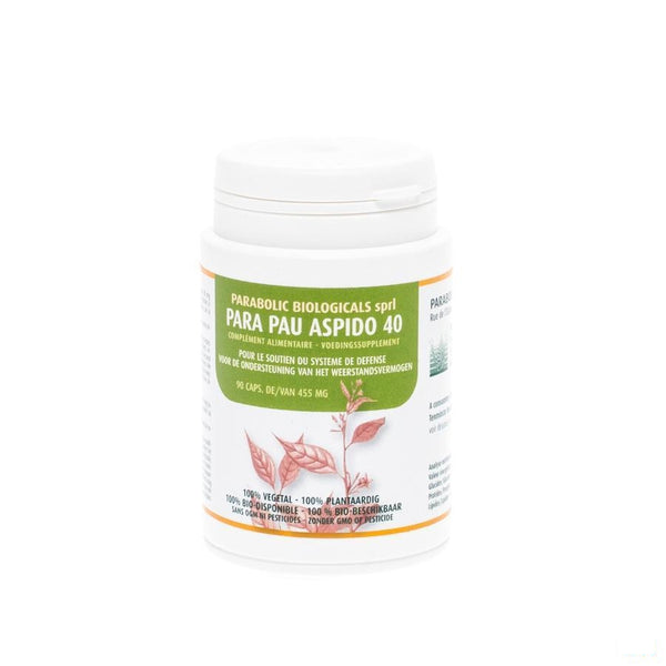 Para Pau Aspido 40 Microkorrels Op Capsules 90 - Parabolic Biologicals - InstaCosmetic